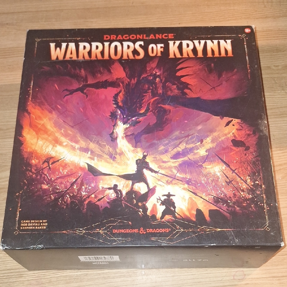 Dungeons & Dragons: Dragonlance Warriors of Krynn Board Game